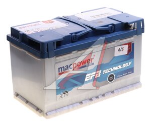 Изображение 1, 6СТ84(0) MF56219 Аккумулятор MACPOWER EFB 84А/ч обратная полярность