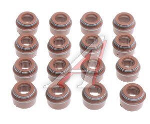 Изображение 1, 406390660101 Колпачок ЗМЗ-406 маслоотражательный комплект 16шт. RUBENA