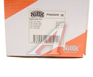 Изображение 6, PN0202W Колодки тормозные CHRYSLER Jeep Cherokee (4шт.) NIBK