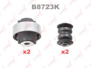 Изображение 1, B8723K Сайлентблок NISSAN Tiida (07-) рычага переднего комплект LYNX