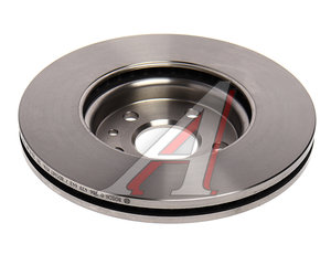 Изображение 3, 0986479643 Диск тормозной CHEVROLET Cruze OPEL Astra J (R15) передний (1шт.) BOSCH