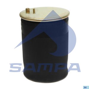 Изображение 2, SP554705-K04 Пневморессора MAN (металлический стакан) SAMPA