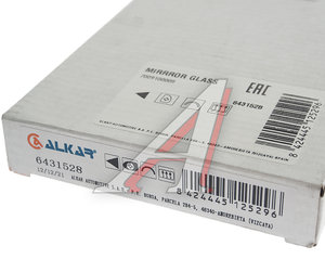 Изображение 4, 6431528 Элемент зеркальный MITSUBISHI Carisma (96-06) левый сферический с подогревом ALCAR