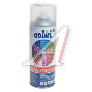 Изображение 1, RAL5012A Краска голубая RAL5012 алкидная аэрозоль 520мл ODIHEL