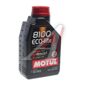 Изображение 2, 108212 Масло моторное 8100 ECO-LITE 5W30 синт.1л MOTUL