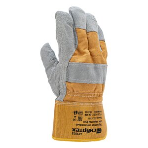 Изображение 2, 679032 Перчатки спилковые комбинированные утепленные XL СИБРТЕХ