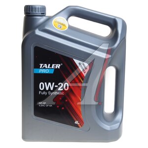 Изображение 3, 700422 Масло моторное PRO SP/GF-6 0W20 синт.4л TALER