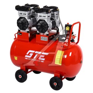 Изображение 1, GTE-HMP109280B Компрессор пневматический 220В 3.0кВт 8атм. 280л/мин. ресивер-109л поршневой безмасляный GTE