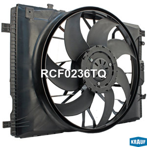 Изображение 1, RCF0236TQ Вентилятор MERCEDES C (W204) охлаждения двигателя KRAUF