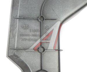 Изображение 7, 2803082-2000/D-Q8 Панель FAW J7, 4180 торцевая бампера переднего правая (серебристая) OE