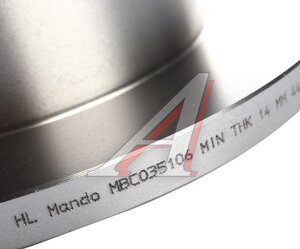 Изображение 4, MBC035106 Диск тормозной MERCEDES Sprinter задний (1шт.) MANDO