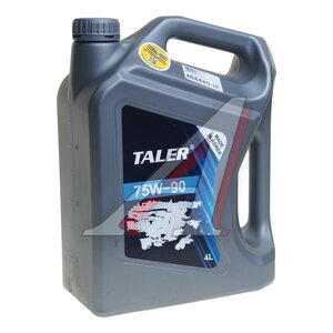 Изображение 1, 500412 Масло трансмиссионное GL-4 75W90 синт.4л (Уценка) TALER
