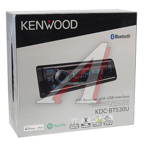 Изображение 4, KDC-BT530U Магнитола автомобильная 1DIN KENWOOD