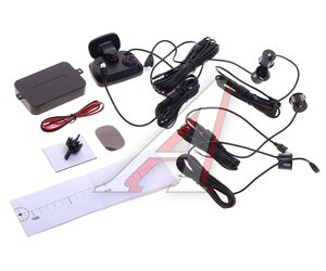 Изображение 2, 43321 Парктроник d=22мм 4 сенсора черный комплект AVS