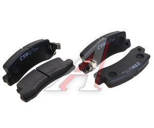 Изображение 1, GK1018 Колодки тормозные TOYOTA Avensis задние (4шт.) CTR