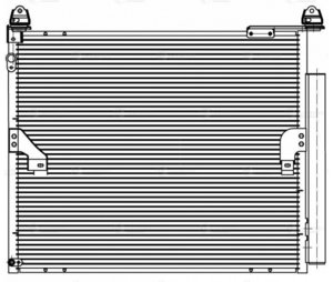 Изображение 4, LRAC1972 Радиатор кондиционера TOYOTA Land Cruiser Prado (09-) LUZAR