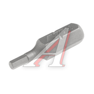 Изображение 1, JTC-11525025 Бита HEX H2.5х25мм 1/4" DR 6-ти гранная S2 JTC