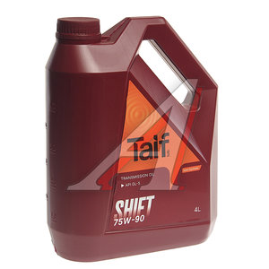 Изображение 1, 214046 Масло трансмиссионное SHIFT GL-5 75W90 4л TAIF