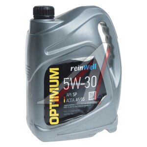 Изображение 1, 4953 Масло моторное A5/B5 5W30 синт.4л (Уценка:заклеена) REINWELL