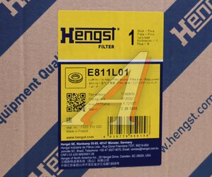 Изображение 5, E811L01 Фильтр воздушный MAN TGL HENGST