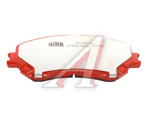 Изображение 3, PN2804S Колодки тормозные NISSAN Qashqai (13-) передние (Sport) (4шт.) NIBK
