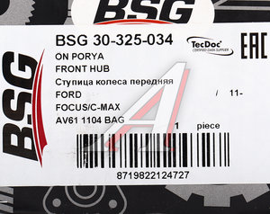 Изображение 6, BSG30325034 Ступица FORD Focus (11-) передняя BSG