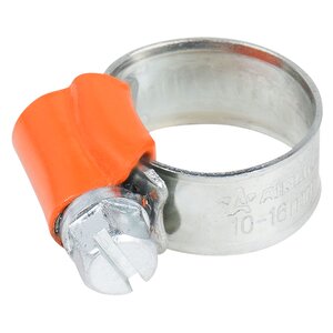 Изображение 1, AHC-S-03 Хомут ленточный 100-160мм (9мм) червячный оцинкованная сталь AIRLINE