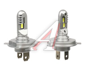 Изображение 1, 1009722 Лампа светодиодная 12V H4/H19 60/55W P43t 3000Lm бокс (2шт.) XENITE