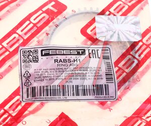 Изображение 2, RABS-H1 Кольцо АБС HYUNDAI Starex H-1 (06-) колеса заднего FEBEST