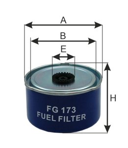 Изображение 4, FG173 Фильтр топливный LAND ROVER Discovery (04-) GOODWILL