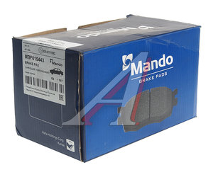 Изображение 2, MBF015443 Колодки тормозные CHRYSLER Voyager 3 DODGE Caravan передние (4шт.) MANDO