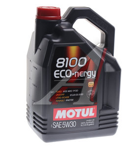 Изображение 2, 102898 Масло моторное 8100 ECO-NERGY 5W30 синт.5л MOTUL