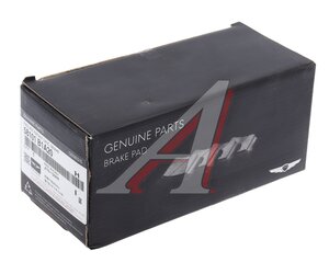 Изображение 4, 58101-B1A20 Колодки тормозные HYUNDAI Genesis (14-) (4WD) (R19) передние (4шт.) OE