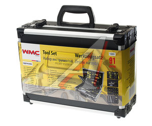 Изображение 6, WMC-1091 Набор инструментов 91 предмет в чемодане WMC TOOLS