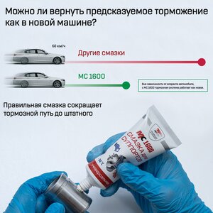 Изображение 4, 1507 Смазка для суппорта тормозного МС-1600 30г ВМП-АВТО
