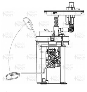 Изображение 2, SFM1540 Насос топливный HYUNDAI Sonata (14-) KIA Optima (15-) STARTVOLT