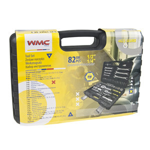 Изображение 4, WMC-4821-5EURO Набор инструментов 82 предмета 1/4",  1/2" WMC TOOLS