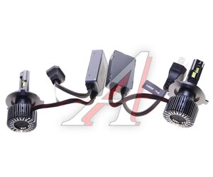 Изображение 2, A-H4 Лампа светодиодная 12/24V H4 P43t 5500K (2шт.) OPTIMA