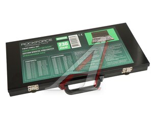 Изображение 3, RF-924U230 Набор сверл по металлу 230 предметов в кейсе ROCKFORCE