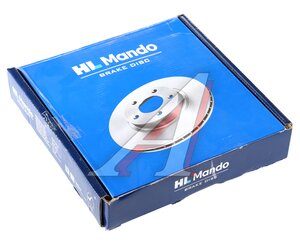 Изображение 5, MBC035058 Диск тормозной HONDA Jazz задний (1шт.) MANDO