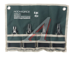 Изображение 1, RF-5045A Набор инструментов шарнирно-губцевых мини 4 предмета ROCKFORCE
