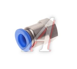 Изображение 1, PCF M10x1 d=8 Соединитель трубки ПВХ, полиамид d=8мм (внутренняя резьба) М10х1прямой металлический