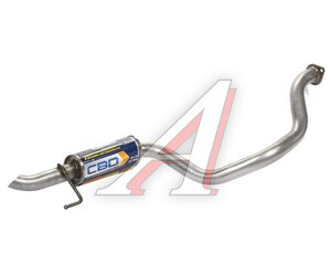 Изображение 1, CBD130.079 Глушитель SSANGYONG Rexton (04-10) (2.7 D) (нерж.) CBD