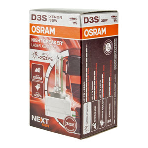 Изображение 5, 66340XNN Лампа ксеноновая D3S 35W PK32d-5 +200% 4400K 42V Night Breaker Laser NextGen OSRAM