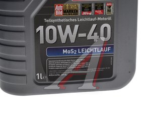 Изображение 4, 1930 Масло моторное MoS2 LEICHTLAUF 10W40 п/синт.1л LIQUI MOLY