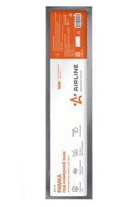 Изображение 1, AFC-12 Рамка знака номерного антивандальная металлическая хром AIRLINE