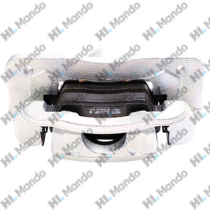 Изображение 1, EX582102W700 Суппорт HYUNDAI Santa Fe (12-) задний левый (с колодками) MANDO