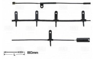 Изображение 2, PFS4190 Датчик износа тормозных колодок MINI Cooper (04-07) передний TRIALLI