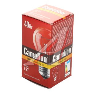 Изображение 2, C-40-A-CL-E27 Лампа накаливания E27 (40W) 220V CAMELION