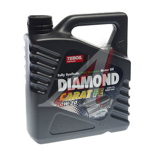 Изображение 1, 030354 Масло моторное DIAMOND CARAT FE C5 0W20 синт.4л TEBOIL